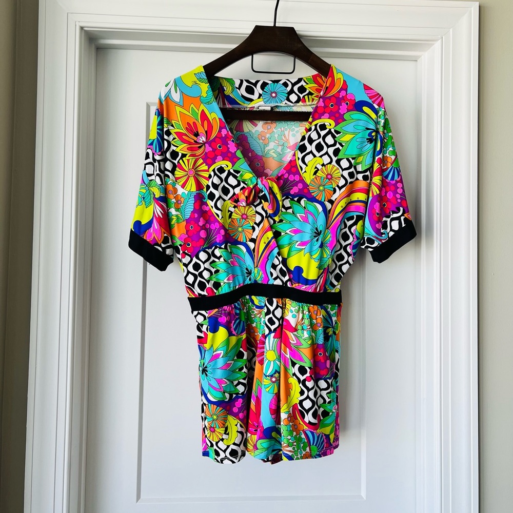 Trina Turk Balboa Romper Size L